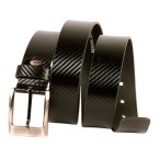 Formal leather belt